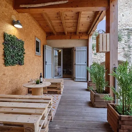 Melina - Dans Les Remparts De La Bastide Avec Parking Et Terrasse Apartman